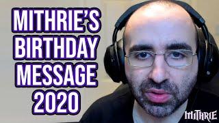 Mithries Birthday Message 2020