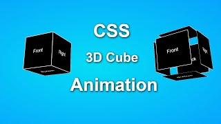 3d Animated Cube Using HTML  and CSS  HTML&CSS  CodeEra