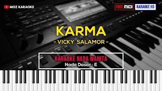 KARMA - NADA WANITA  KARAOKE POP AMBON  FREE MIDI  KARAOKE HD  MOZ KARAOKE