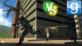 Half Life Combine Struggles against Xenomorph invasion Nextbot Battle Garrys Mod