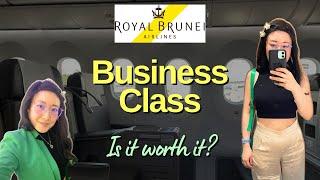 Royal Brunei Airlines Business Class  Melbourne to Dubai Review