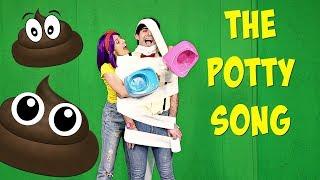 The AWESOME Potty Song  Toilet Training Fun for Kids  Original Song By Bella & Beans