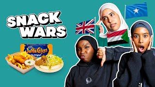 Rating Somali Sudanese & British Snacks  Snack Wars