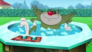 हिंदी Oggy and the Cockroaches  JACK IN A JACUZZI   Hindi Cartoons for Kids