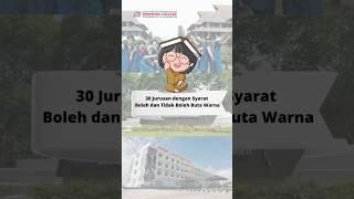 Daftar jurusan dengan syarat buta warna cek