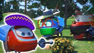 Trains Cartoon  Three musketeers  FOR KIDS