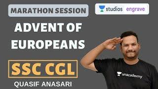 L8 Advent of Europeans  Marathon Session  Target SSC CGL  Quasif Ansari