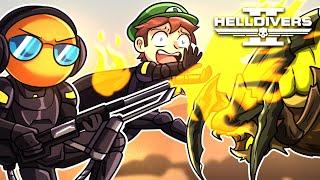 Incinerating Bugs for Liberty Biberty - Helldivers 2 Funny Moments