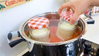 Pour and cook yogurt in a jar  and make a wonderful cheese️ I no longer buy cheese in the store