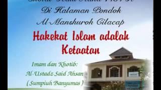 ilmoe.com Hakekat Islam adalah Ketaatan Khutbah Idul Adha 1434 H mp3