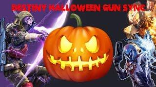 Destiny Halloween Gun Sync Spooky Scary Skeletons The Living Tombstone Remix