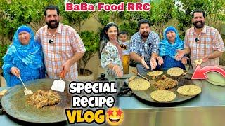 SPECIAL  Outdoor RECIPE Vlog with FAMILY ️  Tawa Chicken  BaBa Food RRC  Chef Rizwan