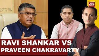 Hindenburg Report Live Updates Ravi Shankar Vs Praveen Chakravarty  India Today