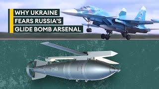 Russias retro-fitted glide bombs launched out of air defences range