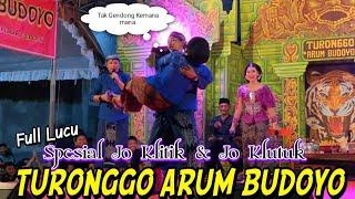 Spesial Jo Klitik & Jo Klutuk DUO JO Di Jaranan TURONGGO ARUM BUDOYO Live Tanggung Anggara Audio