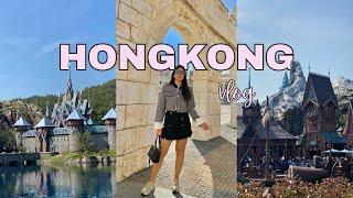 Hong Kong Travel Vlog Day Trip in Macau Frozen Fun at Disneyland 