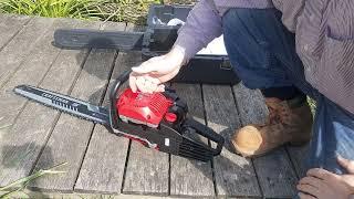 Unbox and How to Start a Craftsman Chainsaw