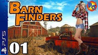 Lets Play Barn Finders  PS5 Console Gameplay Episode 1 The Red Barn P+J