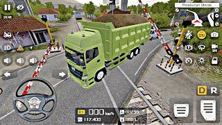 DOWNLOAD BUSSID MOD TRUCK HINO MUAT PASIR OVER LOAD # Android Gameplay