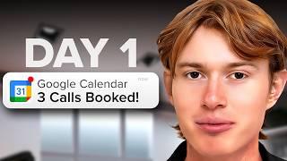 How to Book 3 Sales Calls in 1 Day if Your Calendar is Dry