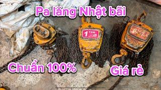 Pa lăng bãi Nhật 1 tấn -kito - Japan - hàng chuẩn 100% -BẢO HÀNH  12 tháng  THIẾT BỊ MINH PHƯỚC.