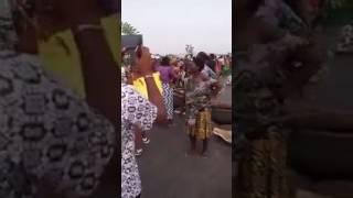 Delta State women blocked the Sapele Warri Nigeria express road protesting against Fulani herdsmen