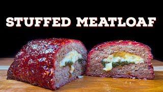 Smoked Meatloaf  The BEST Stuffed Meatloaf Ive Ever Made