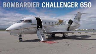 Flying Aboard the Bombardier Challenger 650 Business Jet – AINtv
