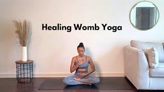 15 Min Healing Womb Yoga  Affirmations