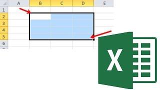 Как выделить ячейки в Excel?