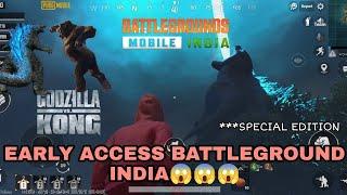 BATTLEGROUND INDIA DOWNLOAD NOW NEW GODZILLA VS KONG THEME 