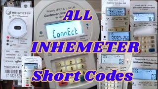 How to check YOUR METER No TOKEN BALANCE BUZZER ALARM INTERVAL etc FROM INHEMETER Model. #token