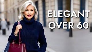 How to Dress and Look Elegant Over 60