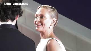 Uma Thurman on the red carpet @ Cannes Film Festival 17 may 2024 for Oh Canada