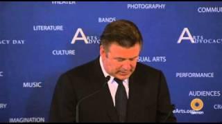 Alec Baldwin on the Importance of the National Endowment for the Arts