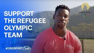 #HomeCrowd  How Eurosport are supporting the Refugee Olympic Team  #Paris2024 