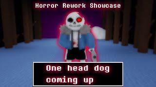 Horror Sans rework showcase Undertale Judgement Day