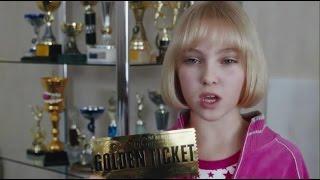 Charlie and the Chocolate Factory Violet Beauregarde Golden Ticket HD