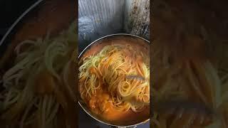 【最後音量注意】トマトクリームパスタを作って食べる動画　#うるさい　#効果音は自分の声