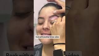 Eyebrow wax video