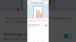 Honor Three Finger Screenshot Setting