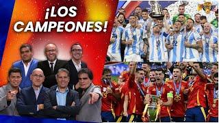 ¡LOS CAMPEONES Argentina vs. España por la Finalissima