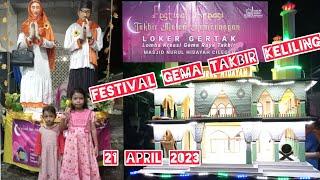 Festival Gema Takbir Keliling 21 April 2023 Desa Temiyang Indramayu