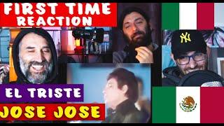 Italians FIRST TIME REACTION - José José - El Triste en vivo @José José Oficial @horaiosmusic