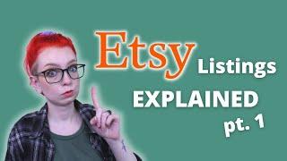 Make an ETSY Listing Step By Step - pt 1  How To Start an Etsy Shop Ep. 8  Type Nine Studio