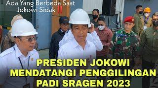 PRESIDEN JOKOWI MENDATANGI PENGGILINGAN PADI DI SRAGEN 2023