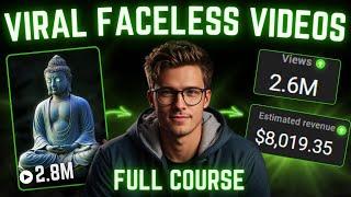 How I Make Viral MONETIZABLE Faceless Youtube Videos $900Day