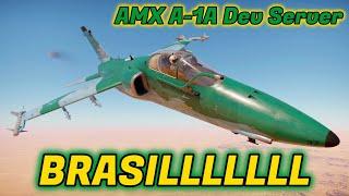 AMX A-1A First Dev Server Gameplay - Brazil Gets A Premium With Piranha Missiles War Thunder