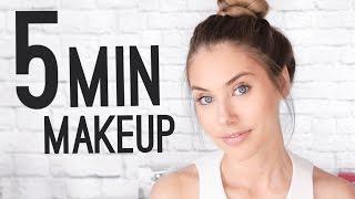 QUICK & EASY 5 MINUTE MAKEUP TUTORIAL