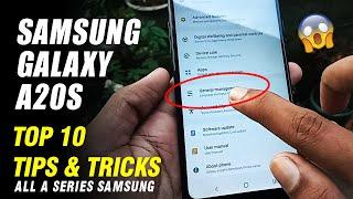 Samsung Galaxy A20s New Tips & Tricks Top 10 Hidden Features A Series Samsung English